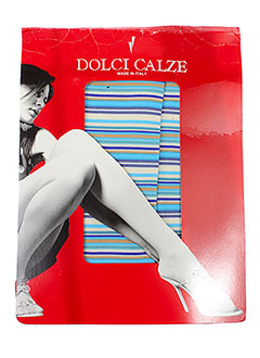 DOLCI CALZE Lingerie BLEU Bas/Collant FEMME (photo) DOLCI CALZE Lingerie BLEU Bas/Collant FEMME (photo)