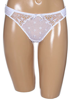 SANS COMPLEXE Lingerie BLANC Strings/Tanga FEMME (photo) SANS COMPLEXE Lingerie BLANC Strings/Tanga FEMME (photo)