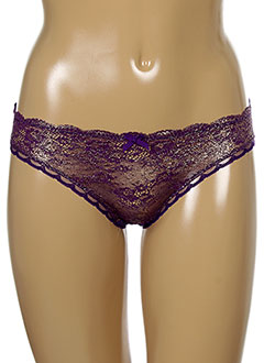 STELLA MCCARTNEY Lingerie VIOLET Slips/Culotte FEMME (photo) STELLA MCCARTNEY Lingerie VIOLET Slips/Culotte FEMME (photo)