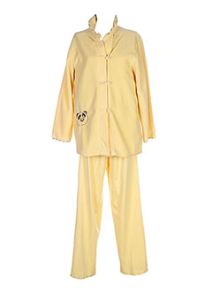 NUIT MAGIQUE Lingerie JAUNE Pyjama FEMME (photo) NUIT MAGIQUE Lingerie JAUNE Pyjama FEMME (photo)