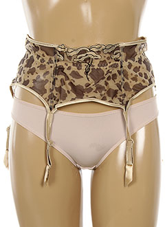 ANTIGEL Lingerie BEIGE Guêpière & porte-jarretelle FEMME (photo) ANTIGEL Lingerie BEIGE Guêpière & porte-jarretelle FEMME (photo)