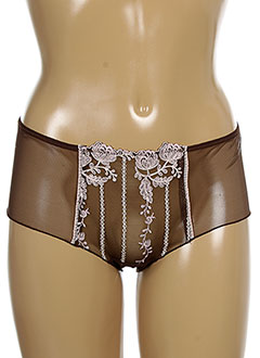 ANTIGEL Lingerie MARRON Shortys/Boxer FEMME (photo) ANTIGEL Lingerie MARRON Shortys/Boxer FEMME (photo)