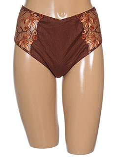 EMPREINTE Lingerie MARRON Slips/Culotte FEMME (photo) EMPREINTE Lingerie MARRON Slips/Culotte FEMME (photo)