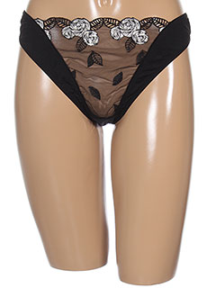 EMPREINTE Lingerie NOIR Strings/Tanga FEMME (photo) EMPREINTE Lingerie NOIR Strings/Tanga FEMME (photo)