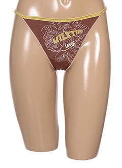LOVEY Lingerie MARRON Strings/Tanga FEMME (photo) LOVEY Lingerie MARRON Strings/Tanga FEMME (photo)