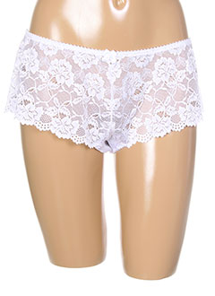 CHARNOS Lingerie BLANC Shortys/Boxer FEMME (photo) CHARNOS Lingerie BLANC Shortys/Boxer FEMME (photo)