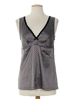 ANTIGEL Lingerie GRIS Tops/Caraco FEMME (photo) ANTIGEL Lingerie GRIS Tops/Caraco FEMME (photo)