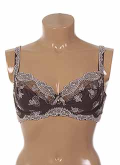 SECRET D'EVA Lingerie MARRON Soutien-gorge FEMME (photo) SECRET D'EVA Lingerie MARRON Soutien-gorge FEMME (photo)