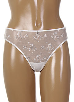 MARIE JO Lingerie BLANC Strings/Tanga FEMME (photo) MARIE JO Lingerie BLANC Strings/Tanga FEMME (photo)