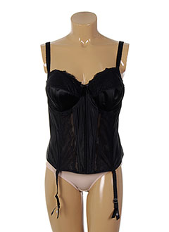 ELOMI Lingerie NOIR Guêpière & porte-jarretelle FEMME (photo) ELOMI Lingerie NOIR Guêpière & porte-jarretelle FEMME (photo)