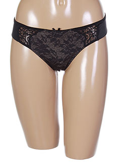 CONTURELLE Lingerie NOIR Strings/Tanga FEMME (photo) CONTURELLE Lingerie NOIR Strings/Tanga FEMME (photo)