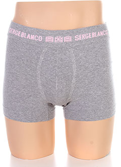 SERGE BLANCO Lingerie GRIS Shortys/Boxer HOMME (photo) SERGE BLANCO Lingerie GRIS Shortys/Boxer HOMME (photo)