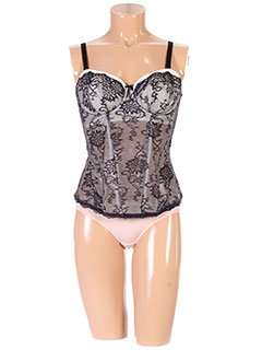 FANTASIE Lingerie NOIR Guêpière & porte-jarretelle FEMME (photo) FANTASIE Lingerie NOIR Guêpière & porte-jarretelle FEMME (photo)